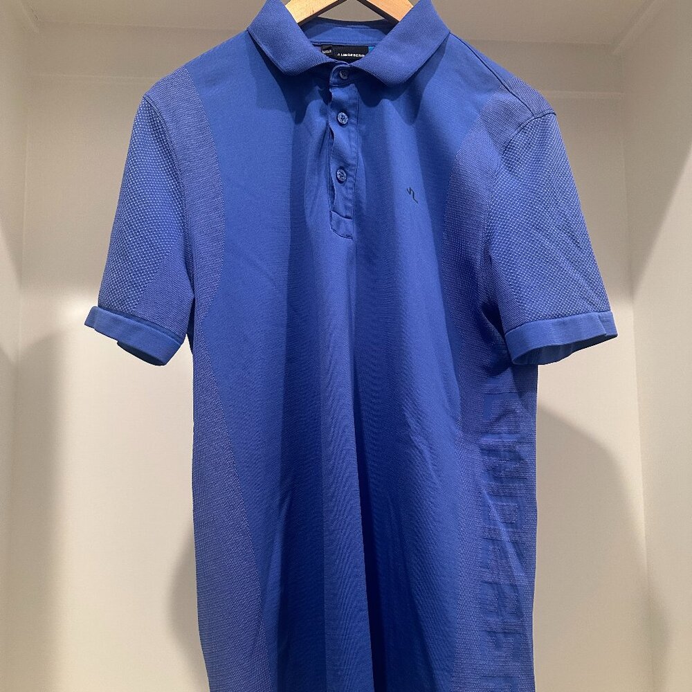 J.lindeberg mens golf polo size large